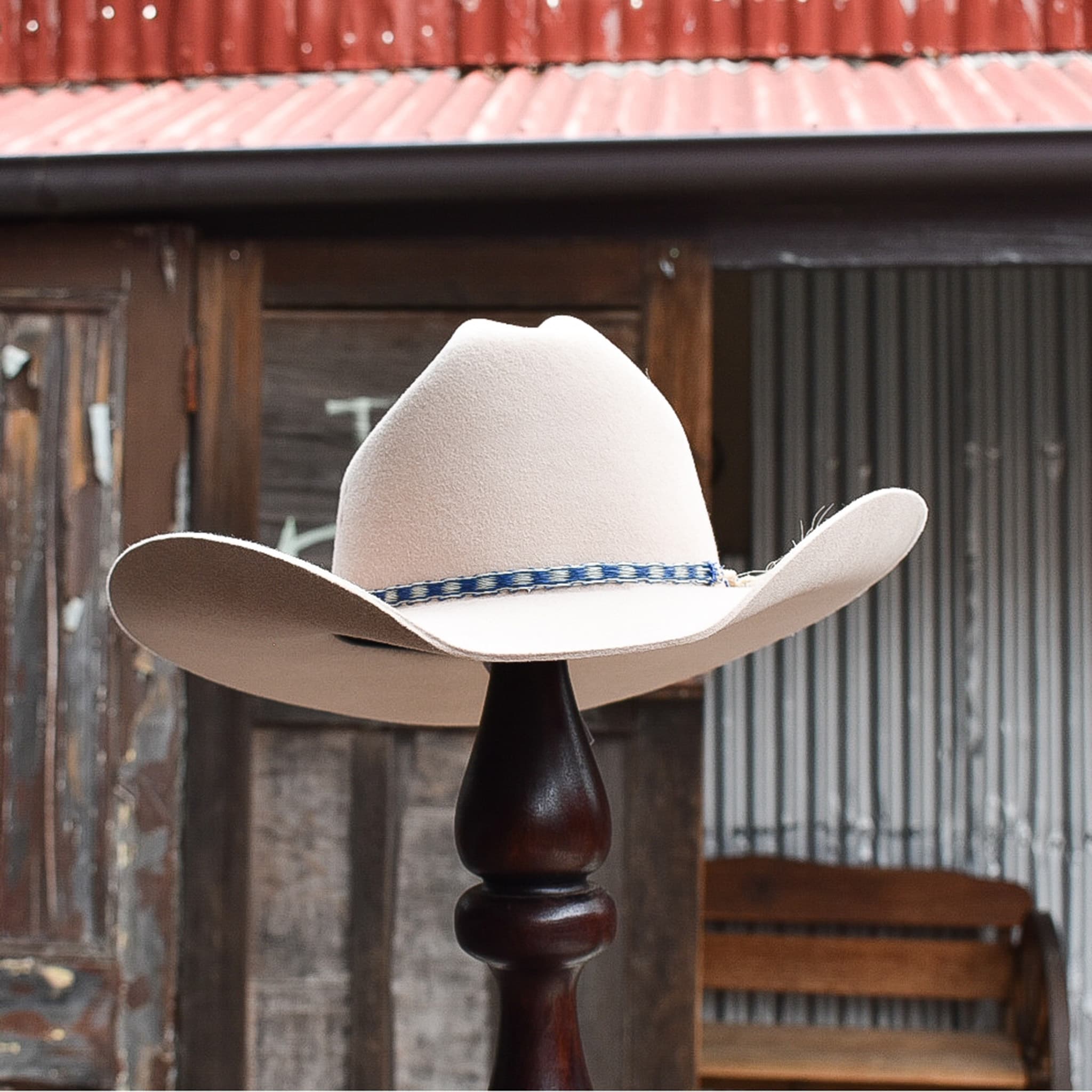 Statesman fur felt hat Great Divide in light cream