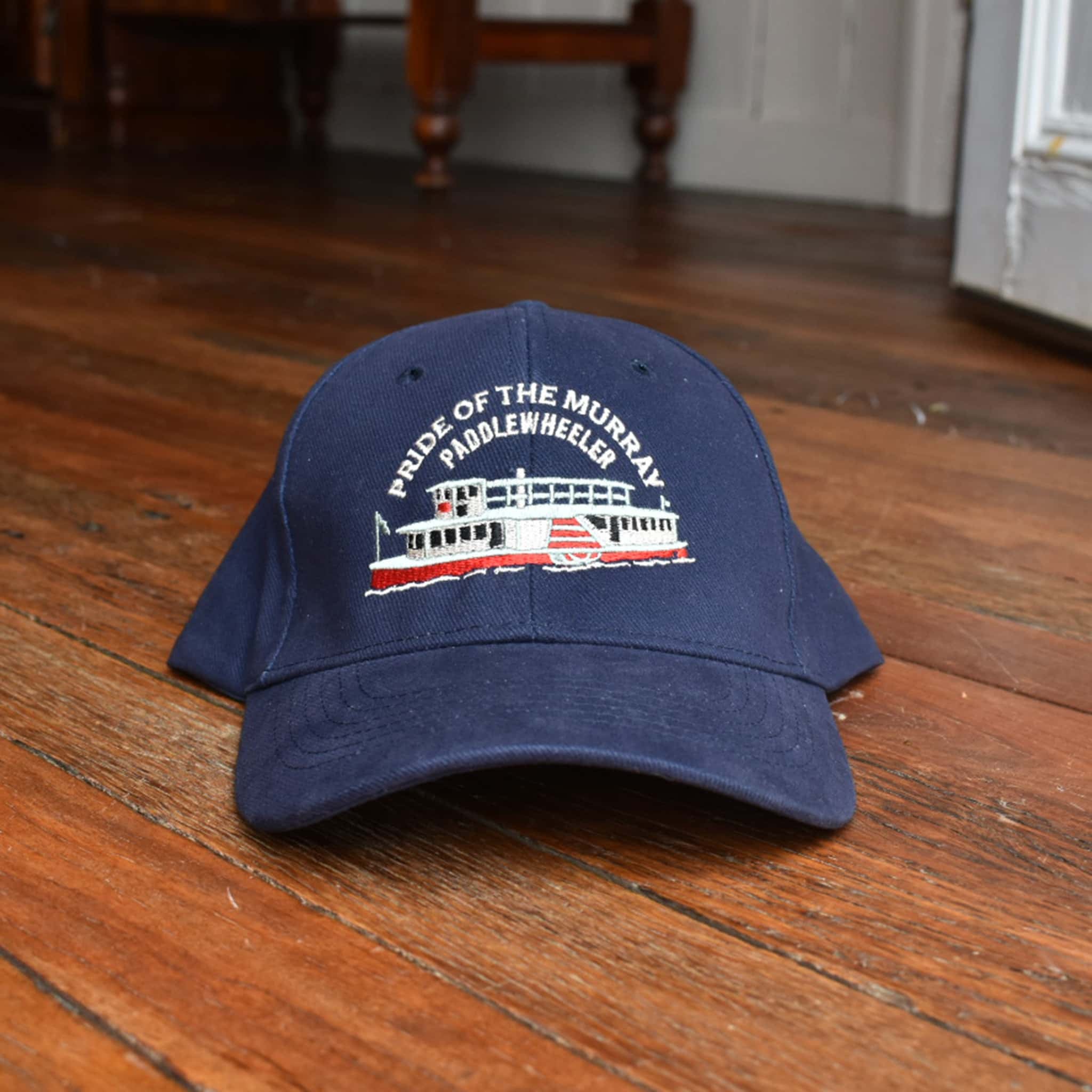 Pride of the Murray Cap Brushed Cotton Navy