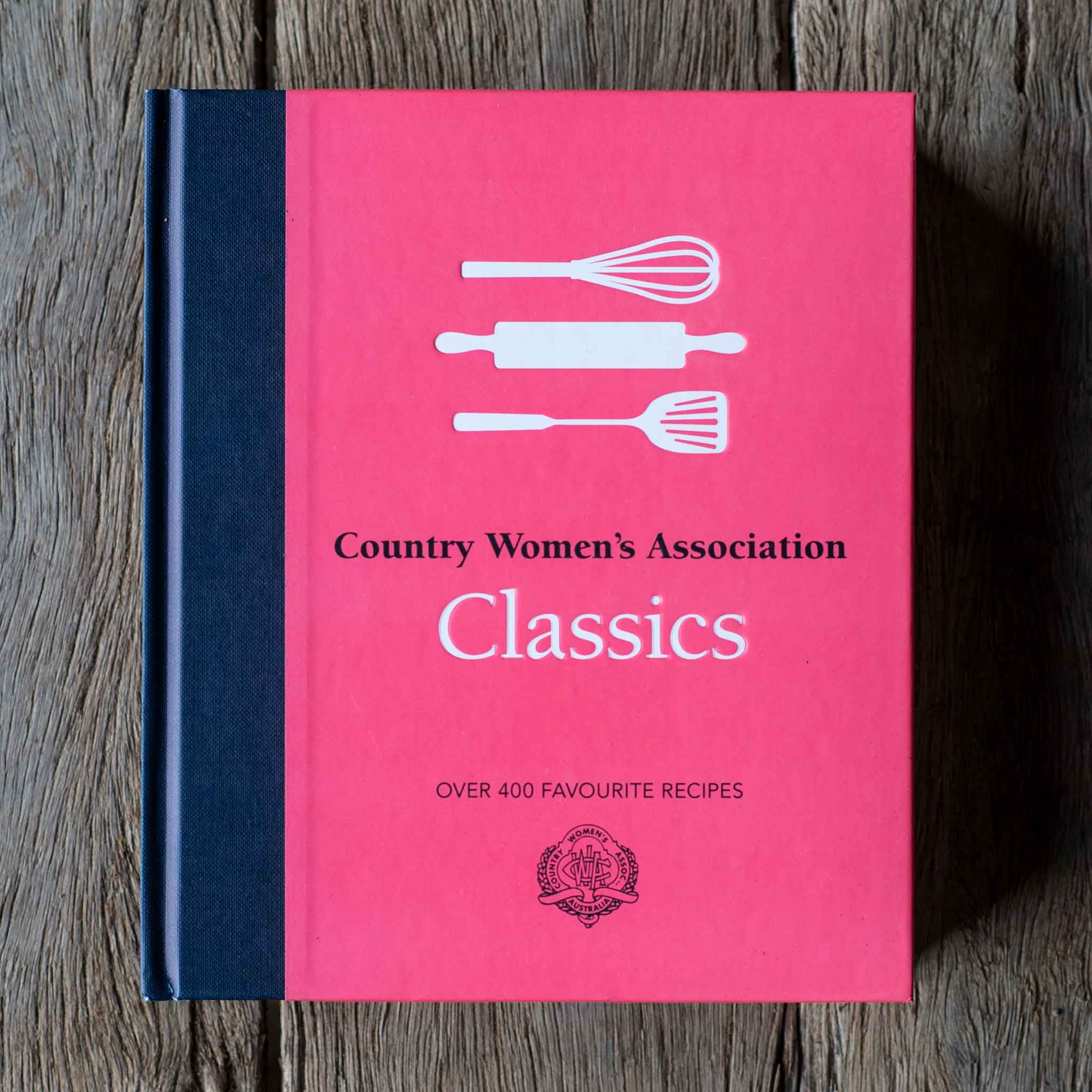 Recipe Book CWA Classics. Over 400 Recipes. Hard cover.