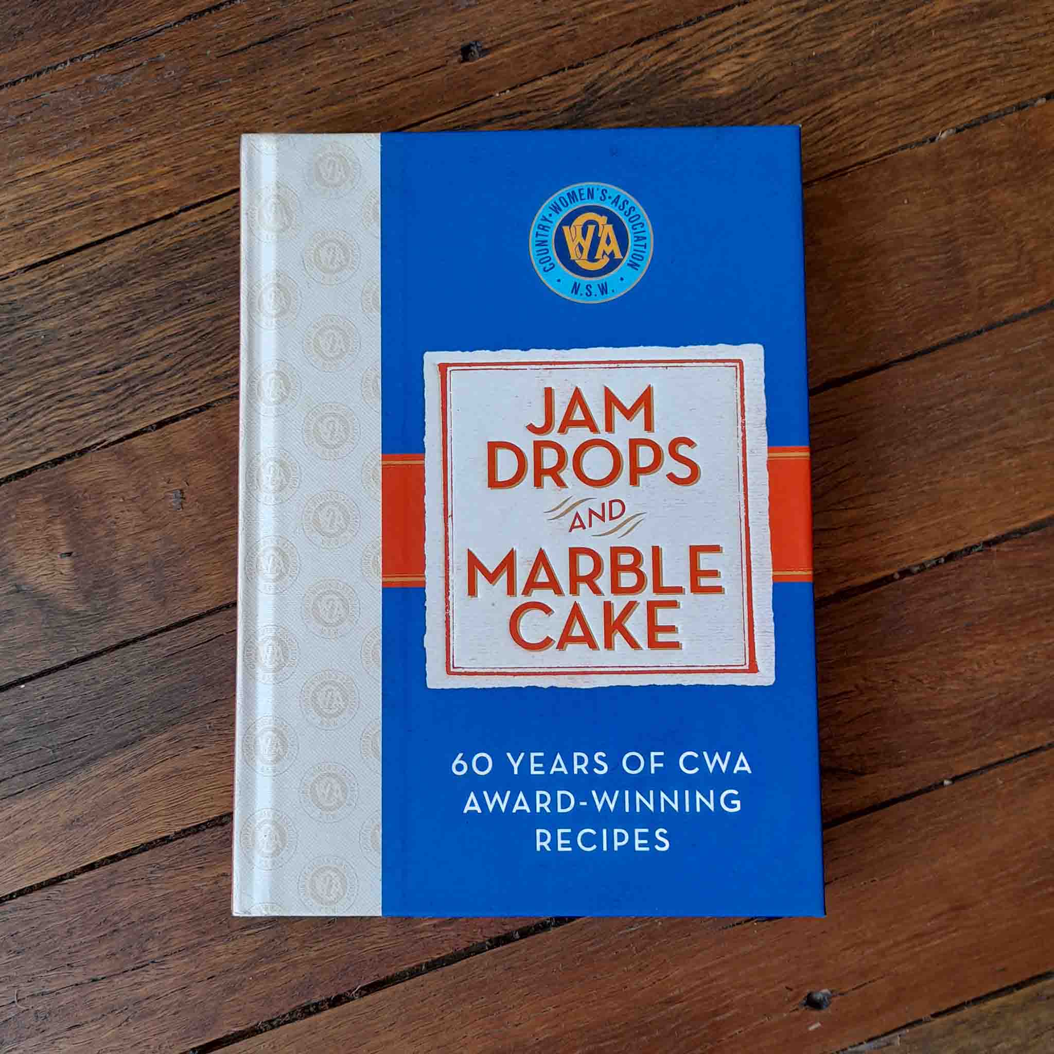 Jam Drops and Marble Cake Recipe Book by CWA. Hard Cover