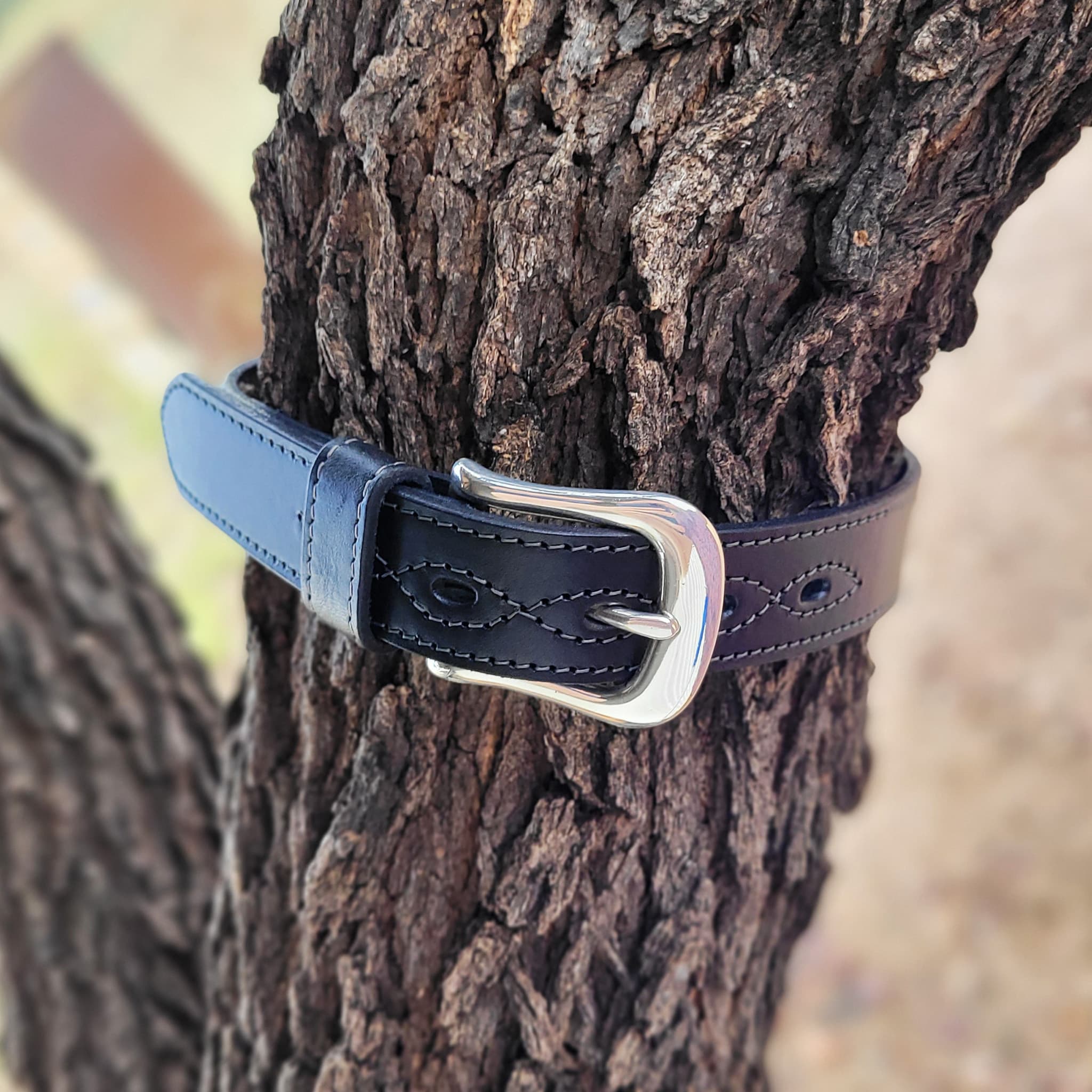 Kinnon and Co heritage belt black