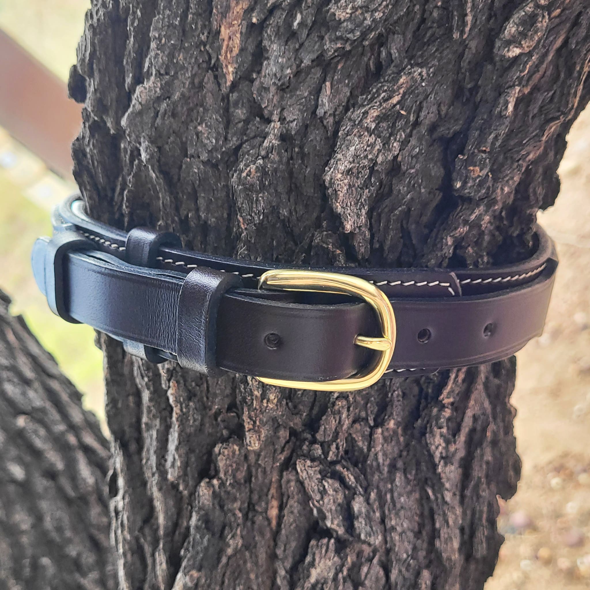 Kinnon and Co Ranger belt cognac