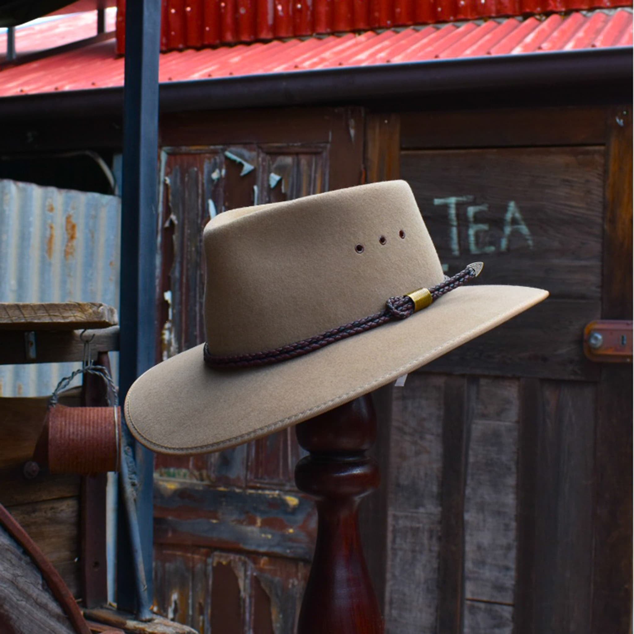 Statesman Fur Felt Hat Countryman in Sand