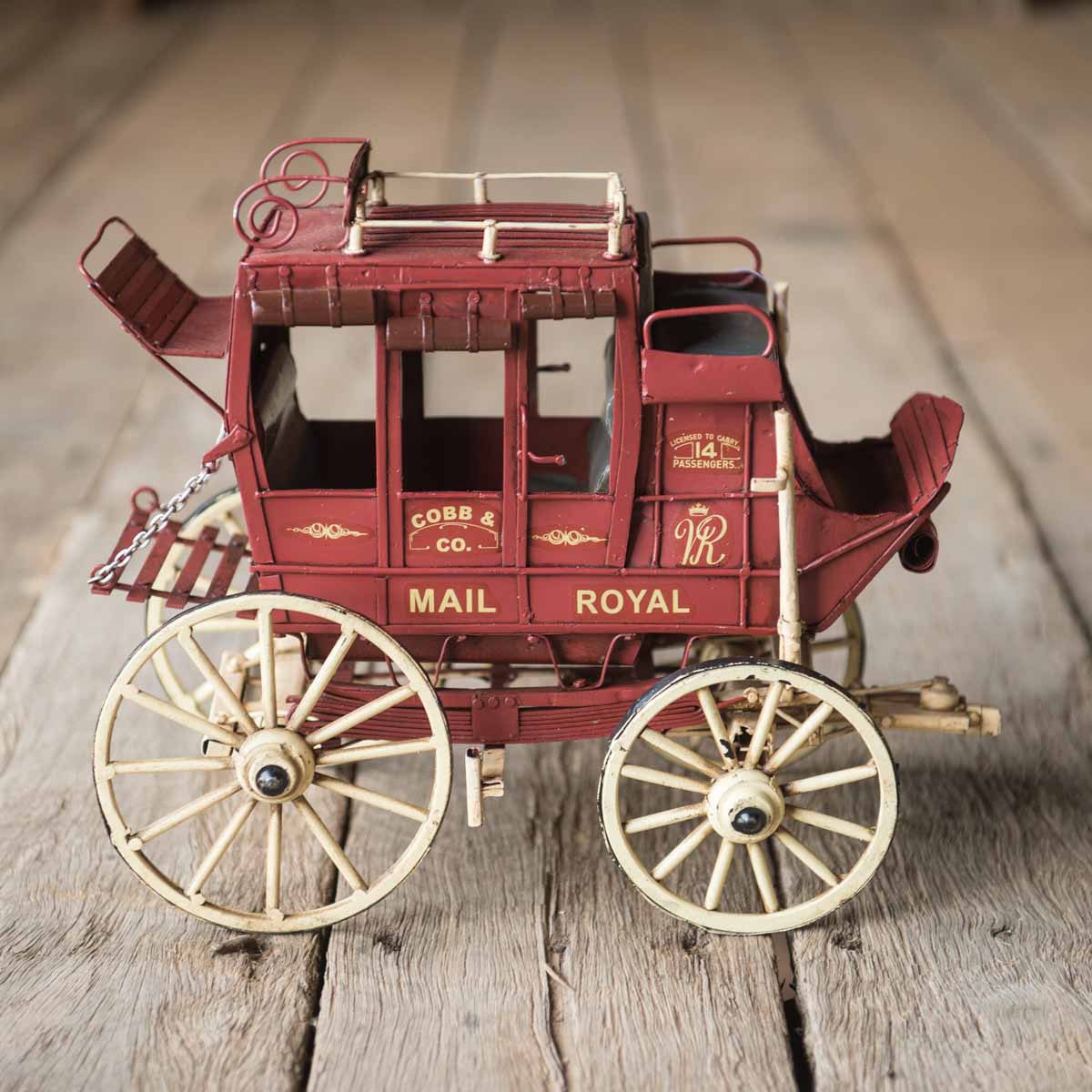 Cobb and Co. Coach Metal Replica