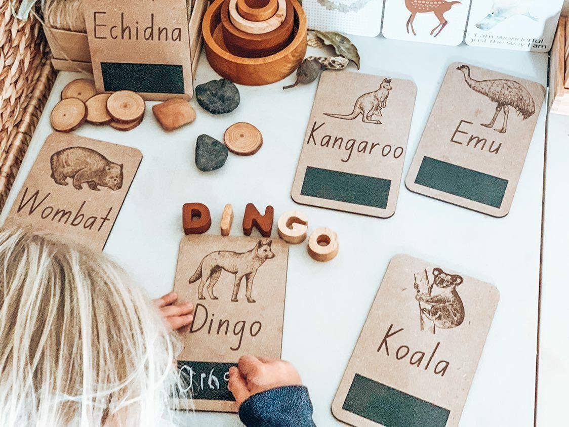 Australian Native Animal Flash Cards