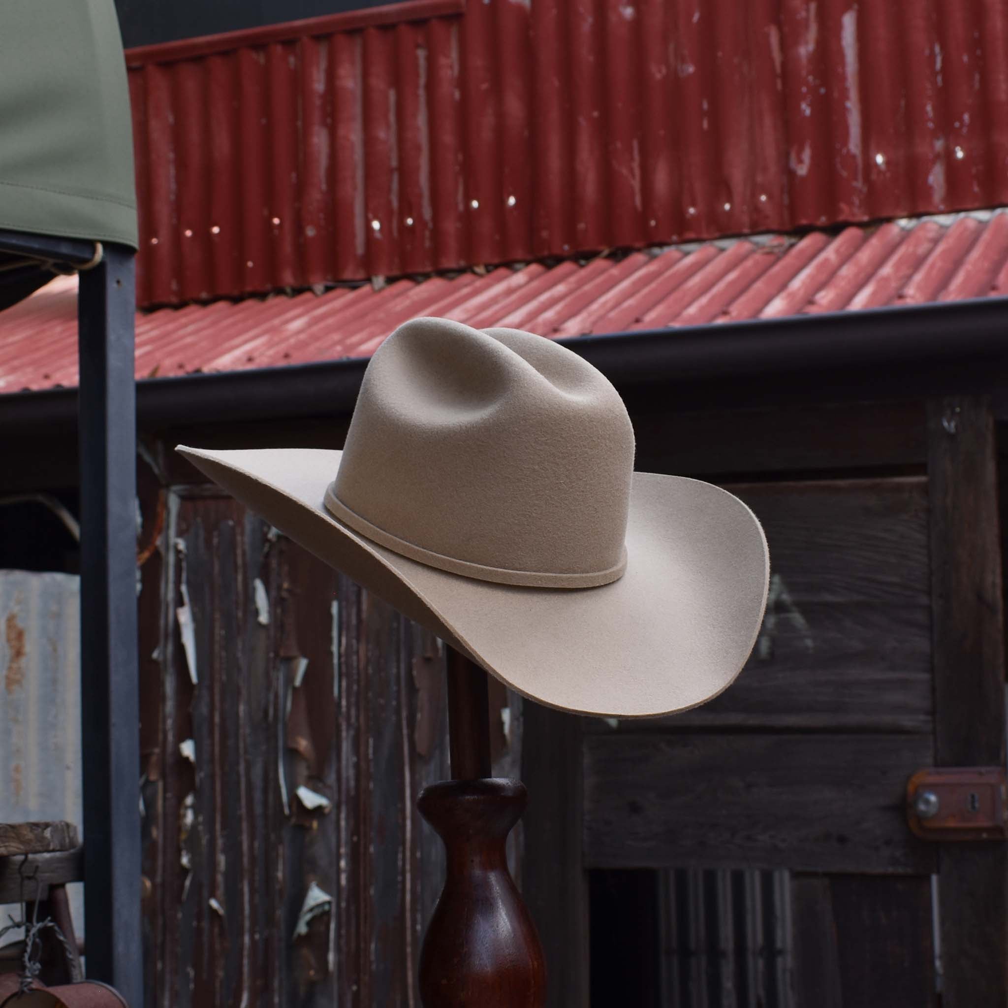 Stetson Buffalo Felt Hat in Silversand
