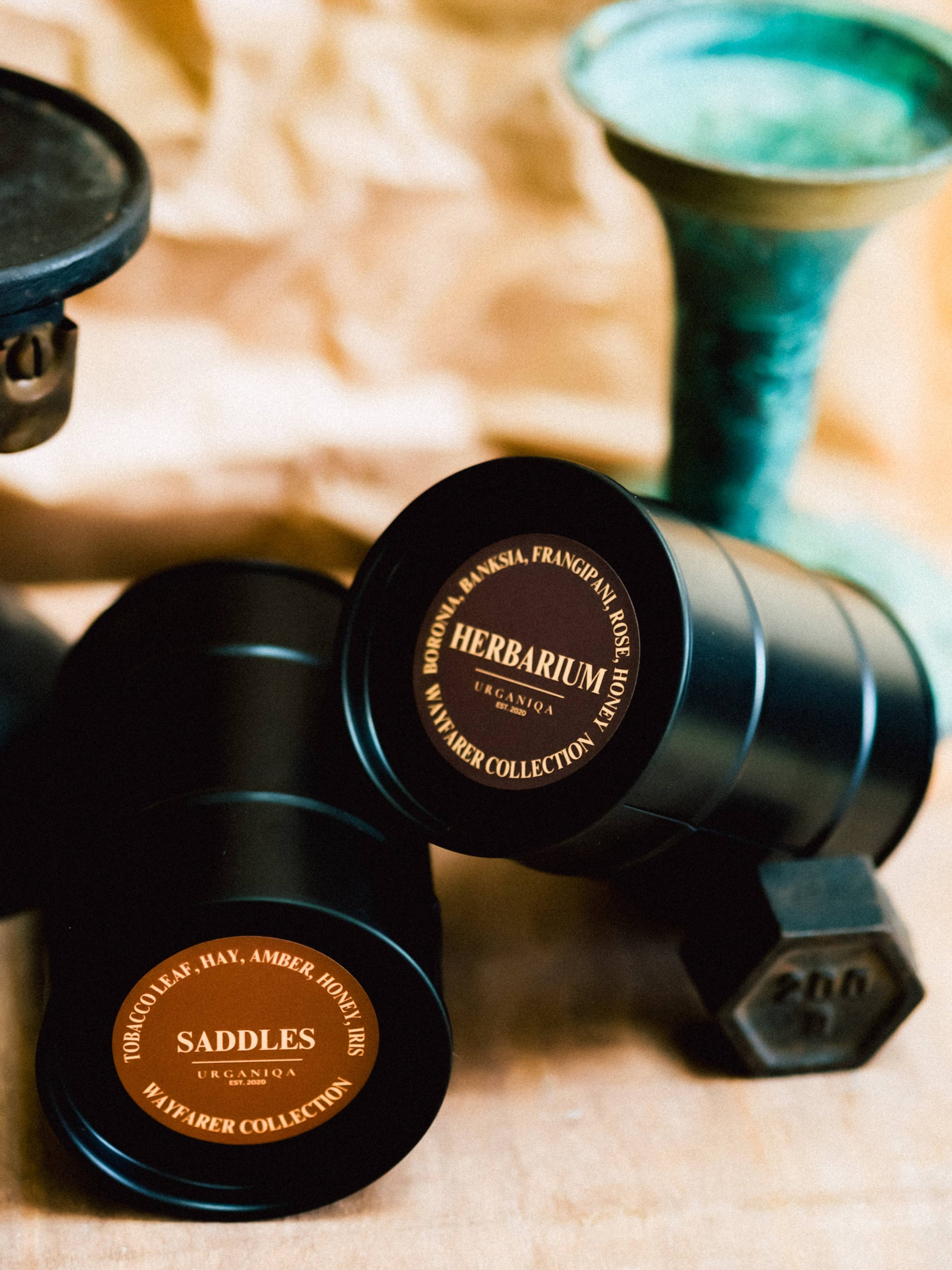 Saddles Soy Candle Mini Gallon | Wayfarer Collection