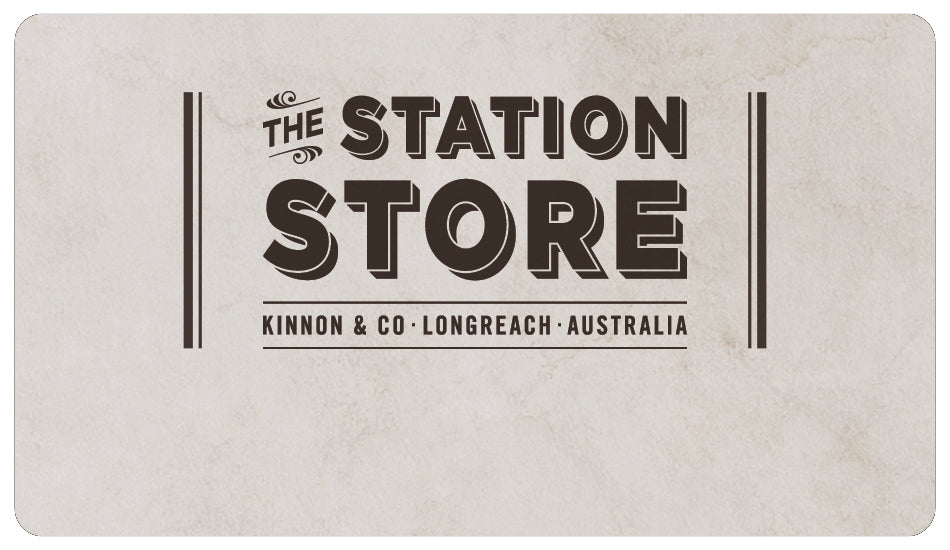  The Station Store Logo on gift card
