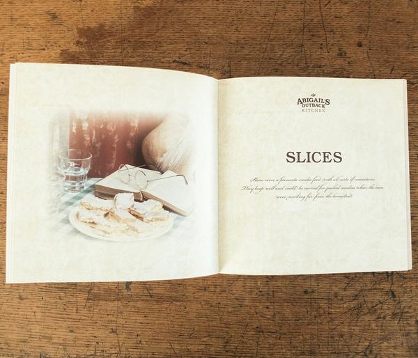Abigail's Outback Kitchen - 'Tastes of My Outback Life' Recipe book. Slices Section